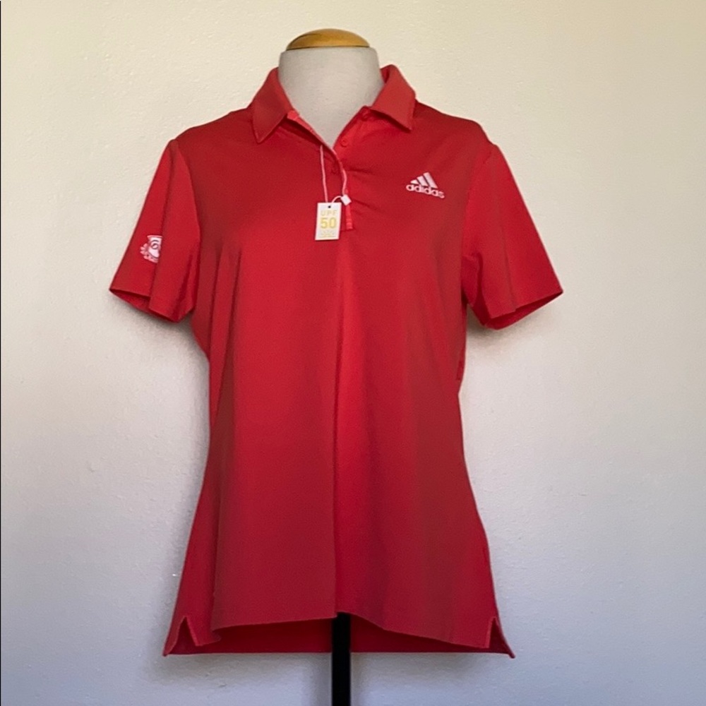 Adidas ultimates Gold Polo - Picture 1 of 4